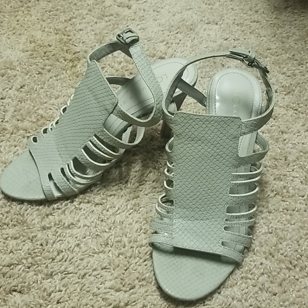 Snakeskin Heels